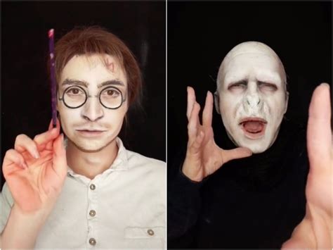 Image result for Voldemort Makeup Tutorial