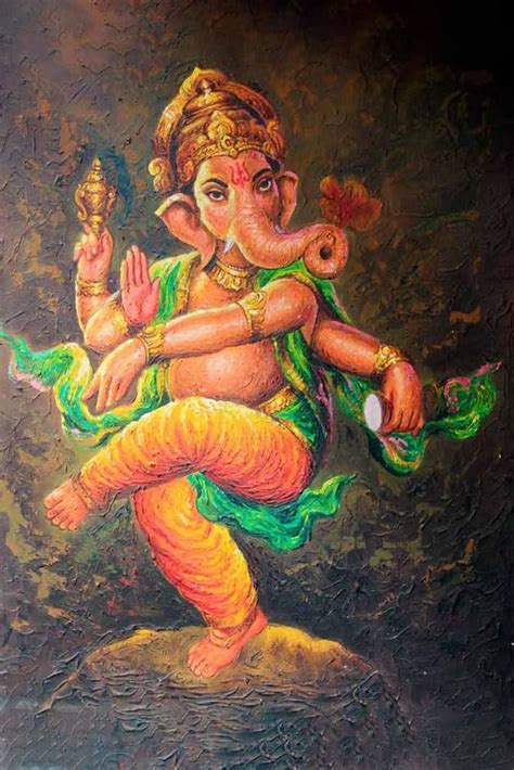 wallpics® Lord Ganesha Religious Waterproof Vinyl Sticker Poster for ...