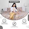 Divine Casa Double Bedsheet with 2 Pillow Cover|Sheepskin Cotton Blend ...