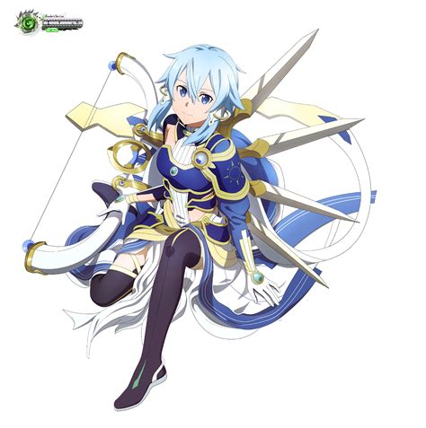 Sword Art Online:Sinon Solus Kakoiii Pose HD Render