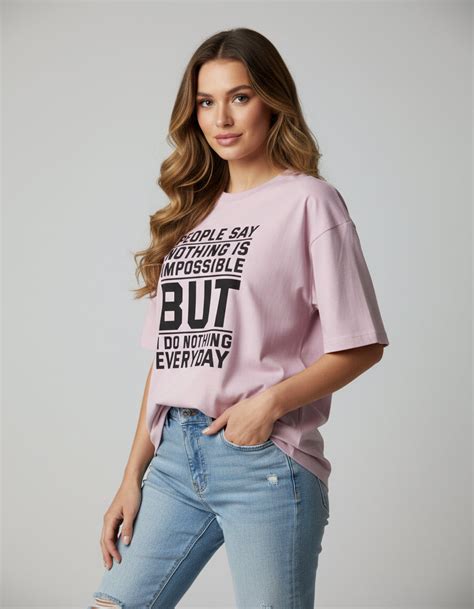 FEMALE Oversized Classic T-Shirt – VORTLEX CORE