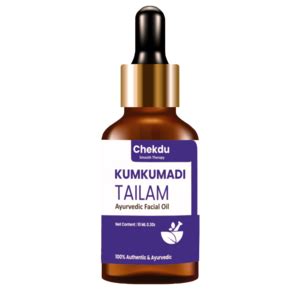 Buy Chekdu Smooth Therapy Ayurvedic Kumkumadi Face oil for Glowing Skin ...