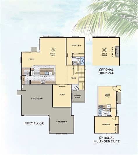 Next Gen Floor Plans 1 Story 5421 Little Field Ave, Springdale, AR