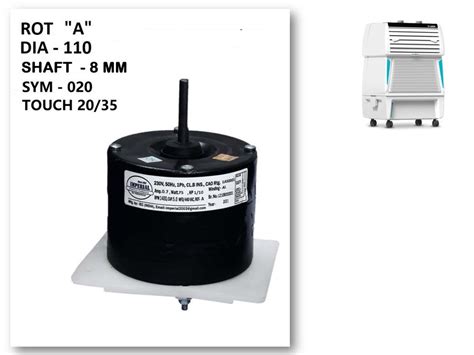 Main/Electric Motor - For Symphony Touch 20 Litre Personal Cooler – HAVAI