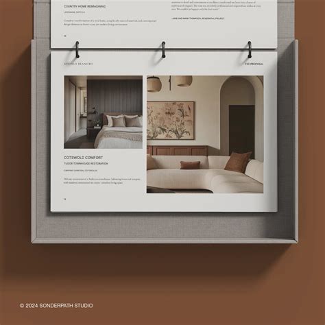 Bianchi | Interior Design Fee Proposal Template – Sonderpath Studio