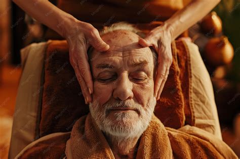 Person enjoying a scalp massage at spa | AI-generated image