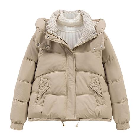 Cilsoka Womens Jackets Casual Black Cute Winter Coats for Women Fashion ...