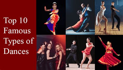 Top 10 Famous Types of Dances | 10 Different Dance Styles from Around ...