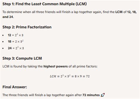 Three friends are exercising together. The first friend runs a lap in ...