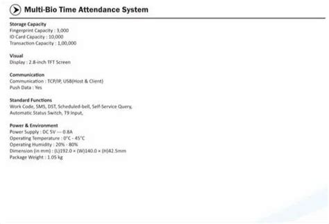 eSSL Biometric Finger Print Attendance Machine - Essl E9C Biometric ...