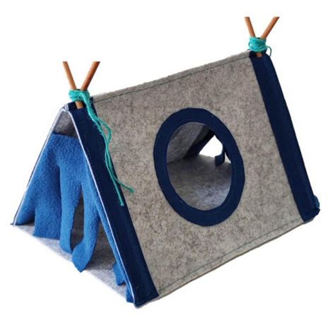 Buy Topumt Guinea Pig Bed, Hedgehog House, Warm Nest Hideout for Dwarf ...