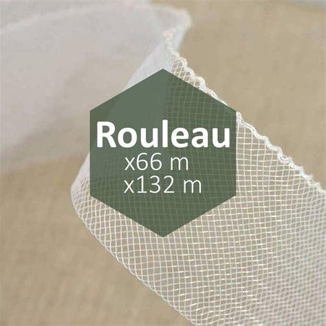 Rouleaux de crin nylon en bande blanche 4,3 mm à 100 mm - A&A Patrons