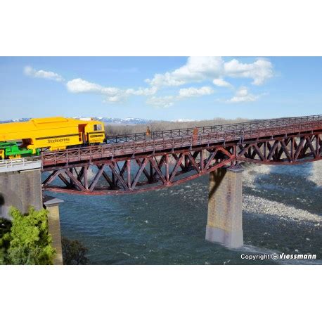 Kibri - Puente de acero en arcada, de vía única, Kit para montar ...