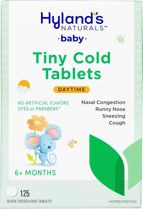 Amazon.com: Hyland's Baby Tiny Cold Tablets, Daytime, Infant and Baby ...