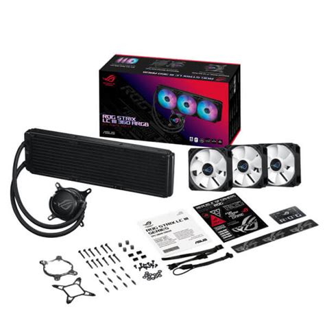 Buy Best Asus ROG Strix LC III 360 ARGB Liquid Cooler - Black