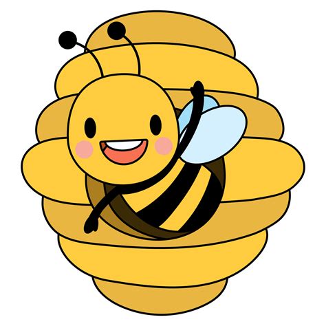 Honey Bee Filled Clipart 11026832 PNG