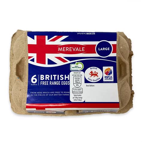 British Large Free Range Eggs 6 Pack | ALDI UK