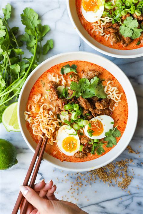 Thai Coconut Curry Ramen | Recipe Cart | Recipe Cart