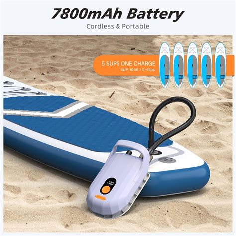AIRBANK 7500mAh SUP Pump - Portable Dual Stage Auto India | Ubuy