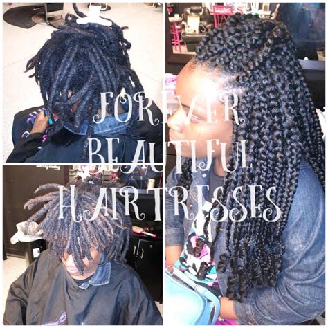 BRAIDS OVER LOCS ....BY FEE @foreverbeautifulhairtresses located inside ...