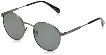 Buy Polaroid Unisex Non-Polarized Panthos (Tea Cup) Metal Gold Grey ...
