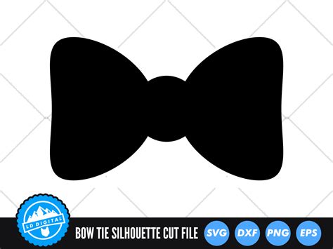 Bow Tie SVG | Bow Silhouette Cut File Graphic by lddigital · Creative ...