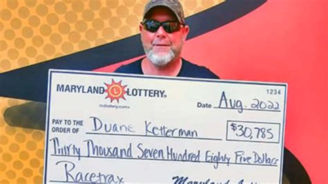 Delaware man Duane Katterman wins big in the Maryland lottery twice in ...