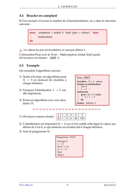 Image result for Algorithme 3Eme