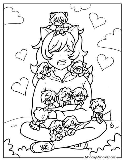 20 aphmau coloring pages free pdf printables - Artofit