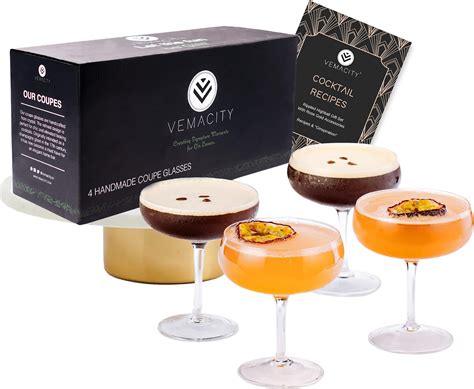 Luminarc Barcraft Coupe Cocktail Glasses (Set Of 4) at Betty Kennedy blog