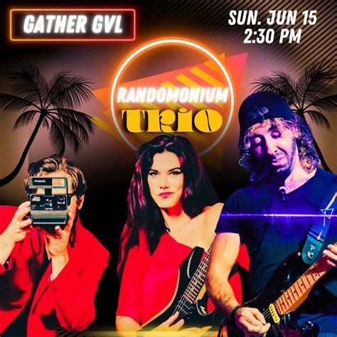 Rando Acoustic (Sean, Heidi, and Jason!) at Gather GVL , Gather GVL ...