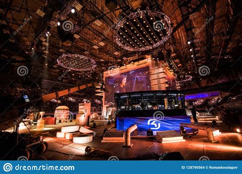 SAINT PETERSBURG, RUSSIA - OCTOBER 28 2017: EPICENTER Counter Strike ...