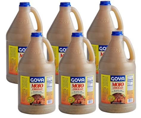 Goya 1 Gallon Mojo Criollo Marinade - 6/Case | Infuse Your Dishes with ...