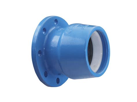 Reducing flange adapter with ISO pipe socket 5530 - Hawle