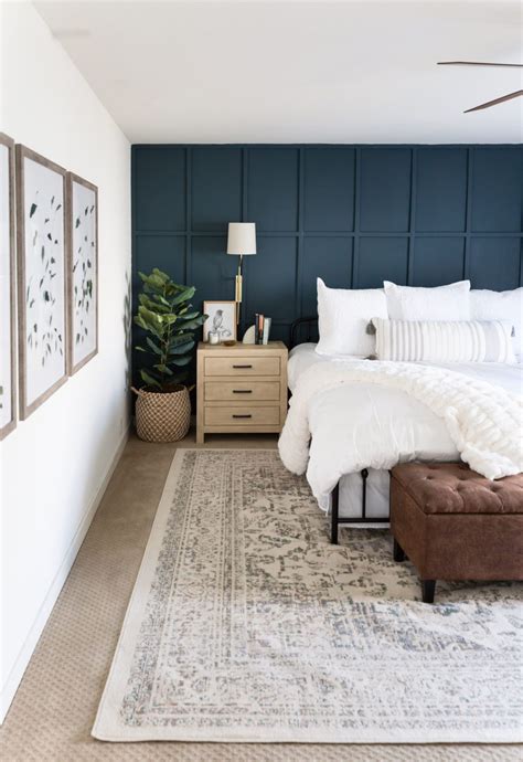 Board and batten bedroom wall – Artofit