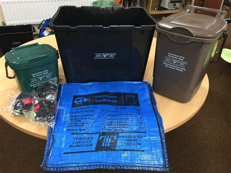 Order extra recycling containers ready for Christmas / Archebwch ...