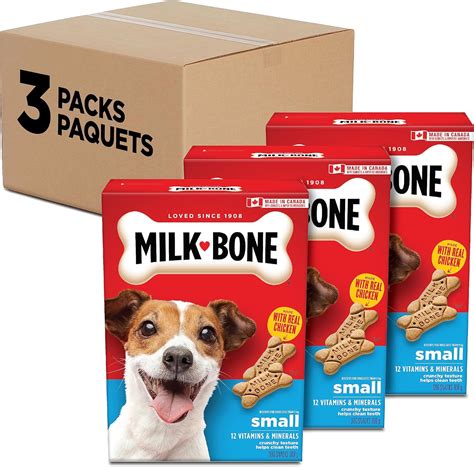 Milk-Bone Original Dog Biscuits Made with Real Chicken, Crunchy Texture ...