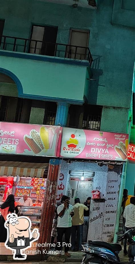 Menu at Divya Bakery & Sweets, Bengaluru