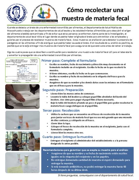 Stool Instructions Handout - Spanish final - Cómo recolectar una ...