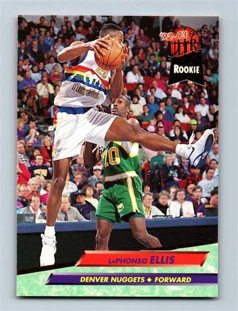 1992-93 Fleer Ultra Basketball RC Rookie #251 LaPhonso Ellis Nuggets | eBay