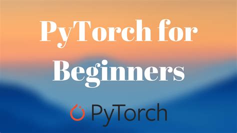 Image result for Pytorch Basics