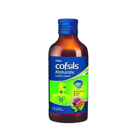 Cipla Cofsils Natural Cough Syrup 100ml - Cureka - Online Health Care ...