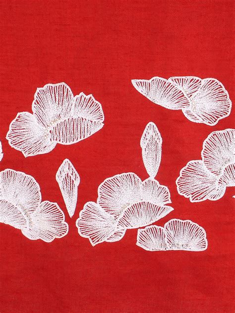 Red Shawl Pure Pashmina Shawl, 100% Pashmina Shawl, Kashmiri Shawl, Ha ...