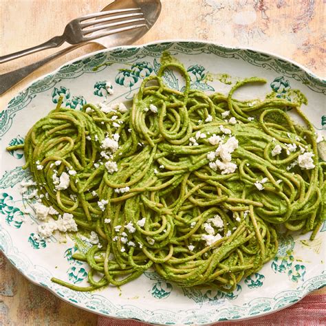 Llubav’s Green Spaghetti Recipe | Epicurious