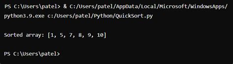 Image result for Quick Sort Program Python