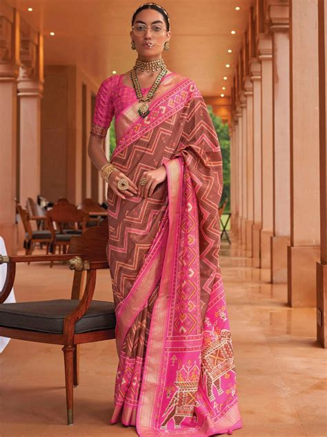 Buy Patola Sarees Online – Ek Dhaga