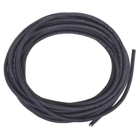 Zoro Select Portable Cord, SJOOW, 14 AWG, 3 C, Black, Rubber, Stranded ...