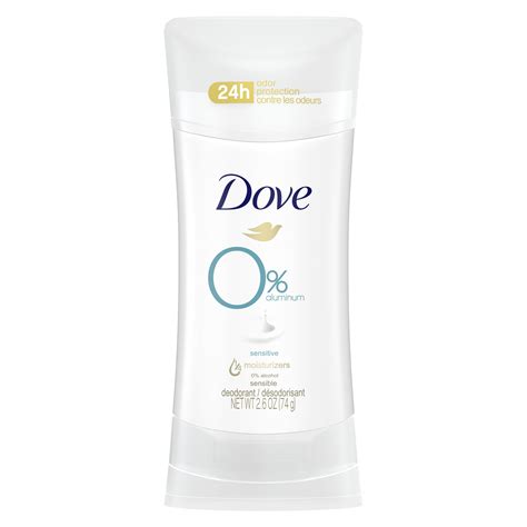 Dove Women's Deodorant Stick, Aluminum-Free, Sensitive, 2.6 oz ...