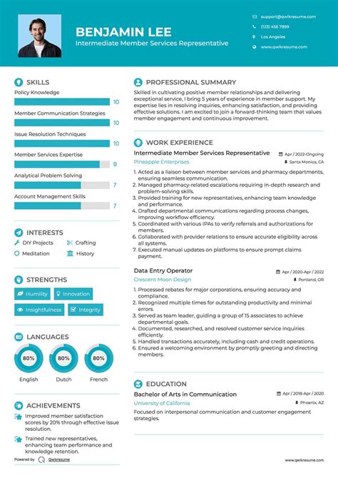 10+ Member Services Representative Resume Samples & Templates for 2025