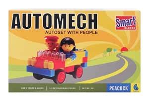 Olympia Games and Toys Automech Set with People Creative Imaginative ...